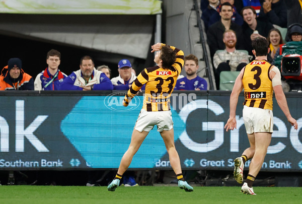 AFL 2024 Second Elimination Final - Western Bulldogs v Hawthorn - A-53725009