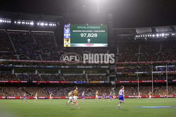 AFL 2024 Second Elimination Final - Western Bulldogs v Hawthorn - A-53725974
