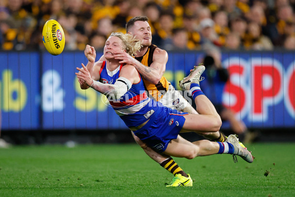 AFL 2024 Second Elimination Final - Western Bulldogs v Hawthorn - A-53725998