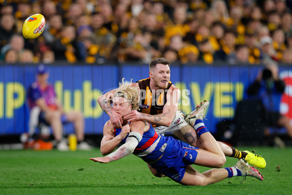 AFL 2024 Second Elimination Final - Western Bulldogs v Hawthorn - A-53726025