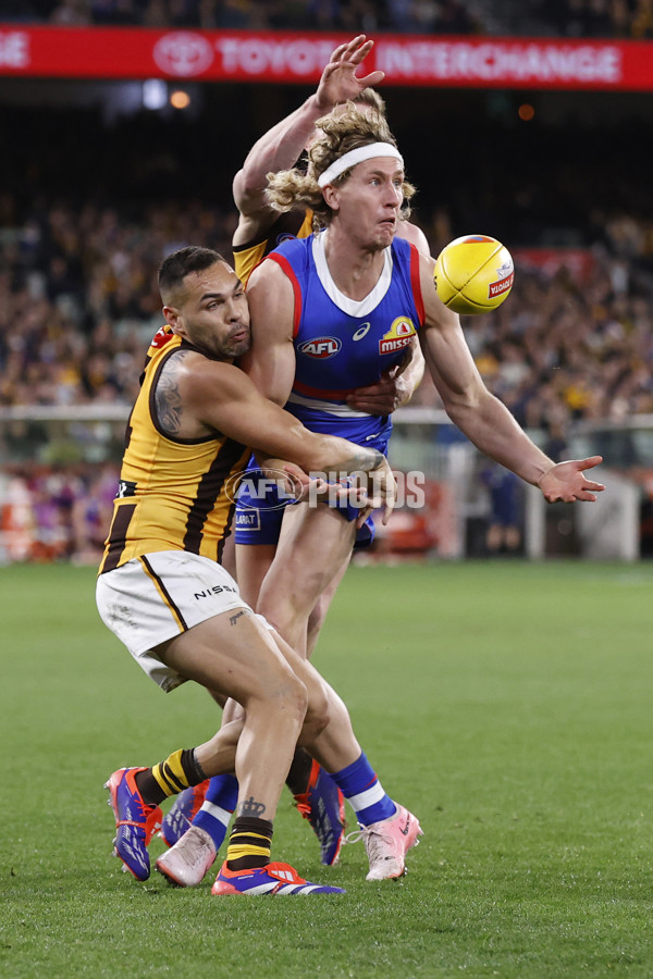 AFL 2024 Second Elimination Final - Western Bulldogs v Hawthorn - A-53727838