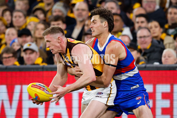 AFL 2024 Second Elimination Final - Western Bulldogs v Hawthorn - A-53730545