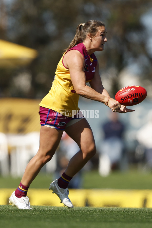 AFLW 2024 Round 02 - Melbourne v Brisbane - A-53732538