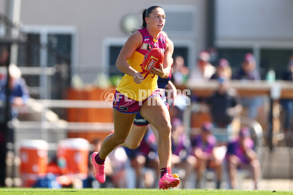 AFLW 2024 Round 02 - Melbourne v Brisbane - A-53734258