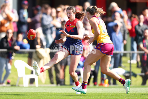 AFLW 2024 Round 02 - Melbourne v Brisbane - A-53734308