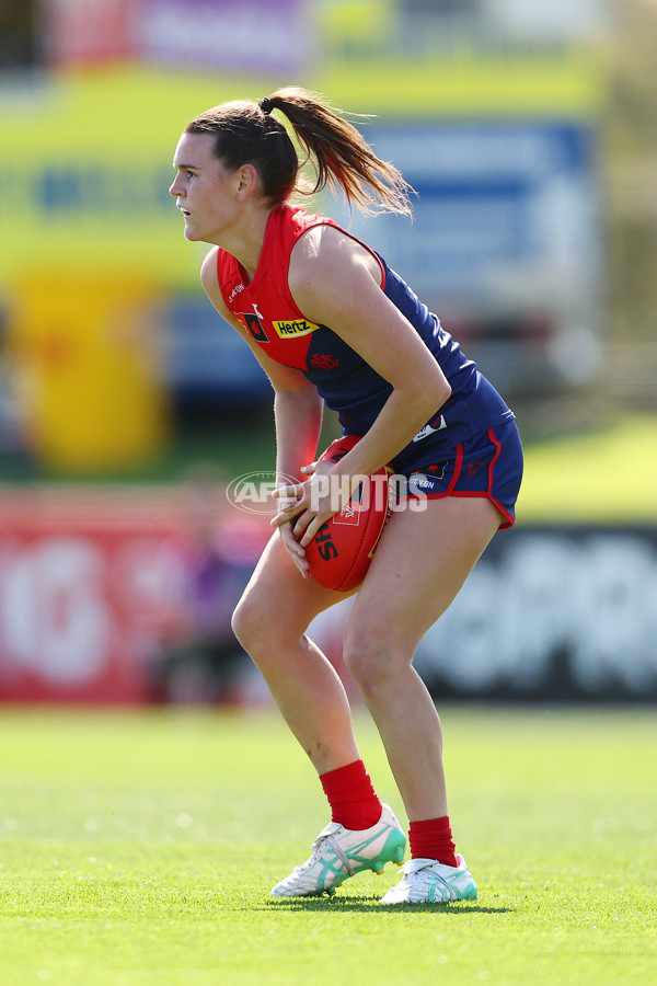 AFLW 2024 Round 02 - Melbourne v Brisbane - A-53735567