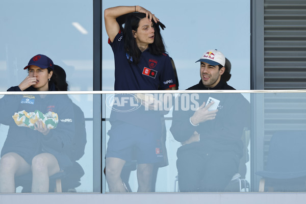 AFLW 2024 Round 02 - Melbourne v Brisbane - A-53735620