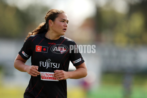 AFLW 2024 Round 02 - West Coast v Essendon - A-53737115