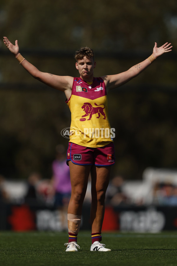 AFLW 2024 Round 02 - Melbourne v Brisbane - A-53738583