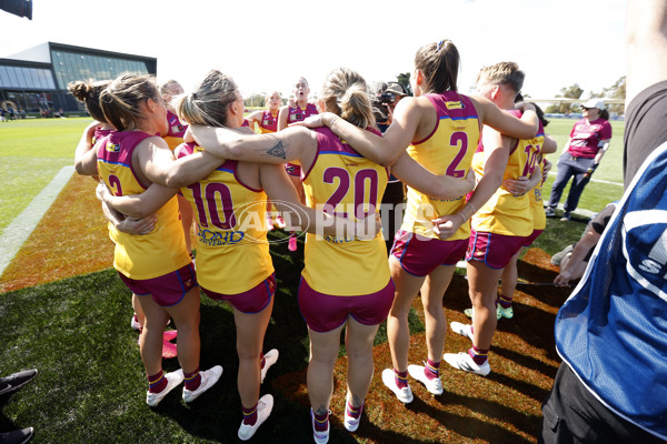 AFLW 2024 Round 02 - Melbourne v Brisbane - A-53738618