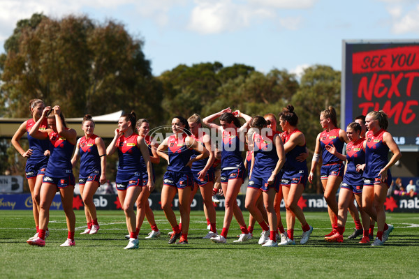 AFLW 2024 Round 02 - Melbourne v Brisbane - A-53738628