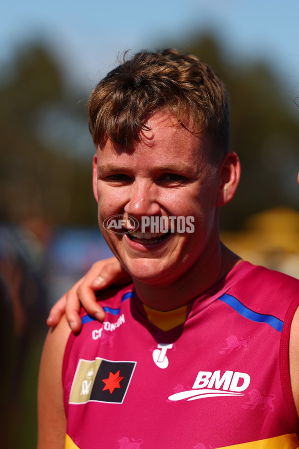 AFLW 2024 Round 02 - Melbourne v Brisbane - A-53739997