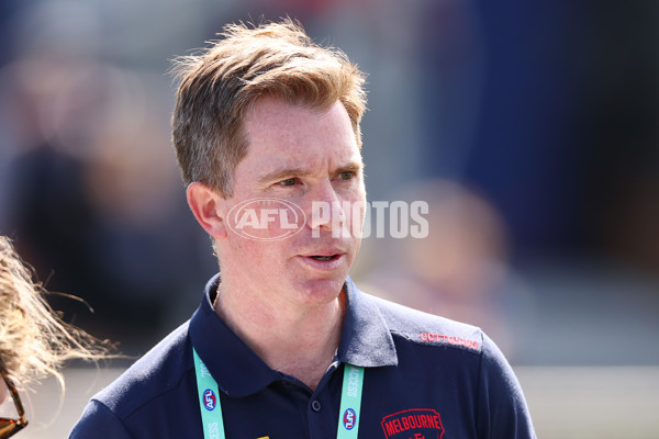 AFLW 2024 Round 02 - Melbourne v Brisbane - A-53742635