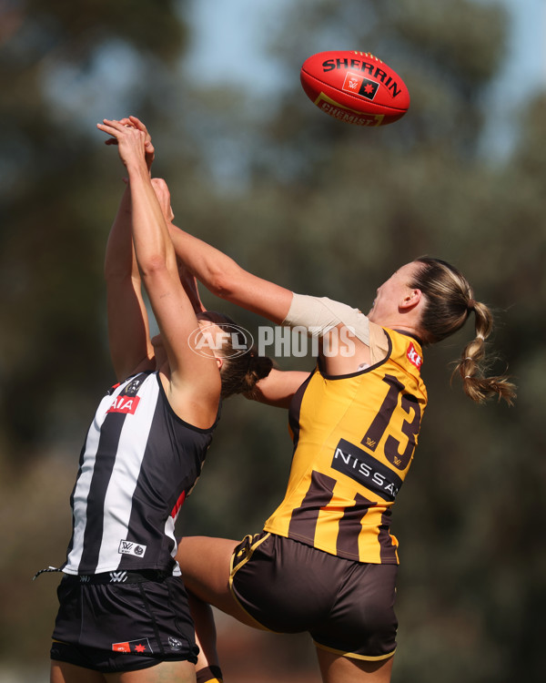 AFLW 2024 Round 02 - Collingwood v Hawthorn - A-53743793