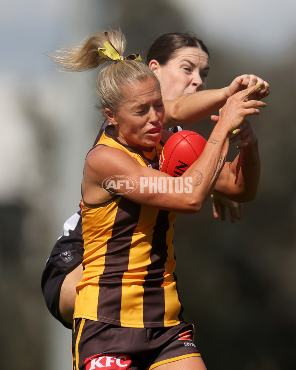 AFLW 2024 Round 02 - Collingwood v Hawthorn - A-53746616