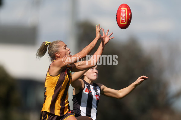 AFLW 2024 Round 02 - Collingwood v Hawthorn - A-53747780