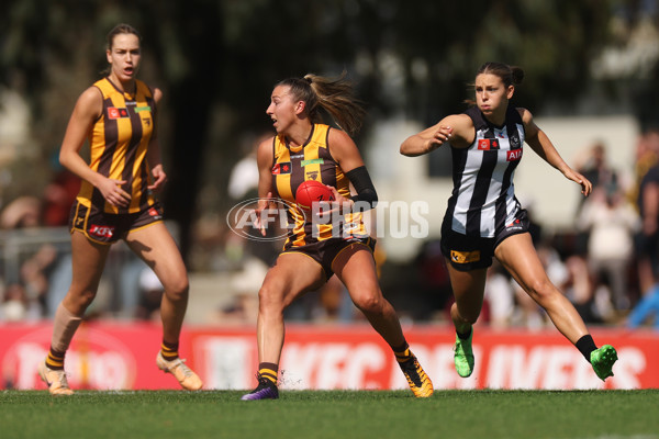 AFLW 2024 Round 02 - Collingwood v Hawthorn - A-53747802