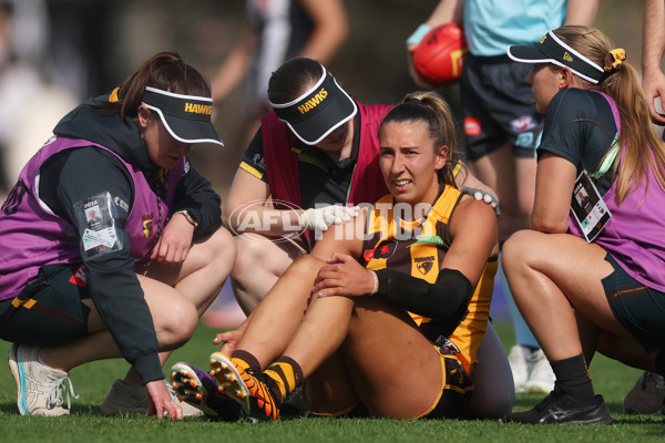 AFLW 2024 Round 02 - Collingwood v Hawthorn - A-53750437