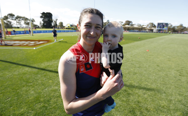AFLW 2024 Round 02 - Melbourne v Brisbane - A-53751786