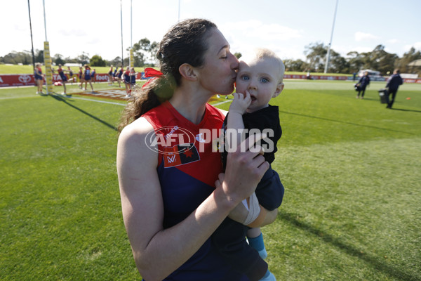 AFLW 2024 Round 02 - Melbourne v Brisbane - A-53753541