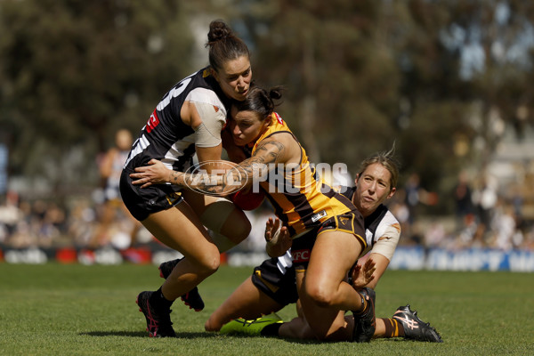 AFLW 2024 Round 02 - Collingwood v Hawthorn - A-53753596