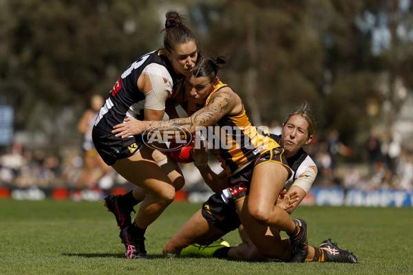 AFLW 2024 Round 02 - Collingwood v Hawthorn - A-53754462