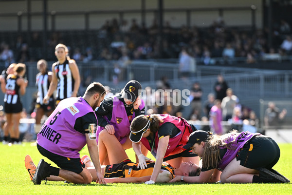 AFLW 2024 Round 02 - Collingwood v Hawthorn - A-53756284