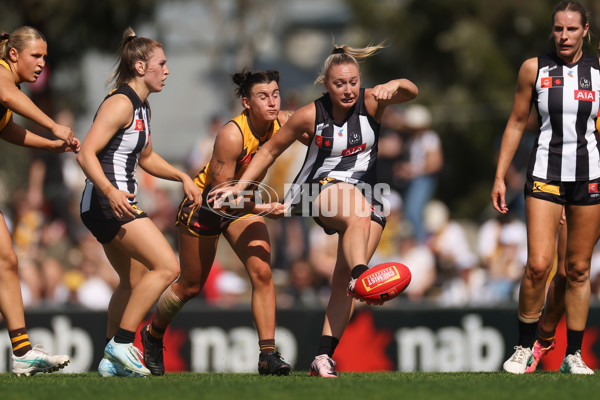 AFLW 2024 Round 02 - Collingwood v Hawthorn - A-53761254