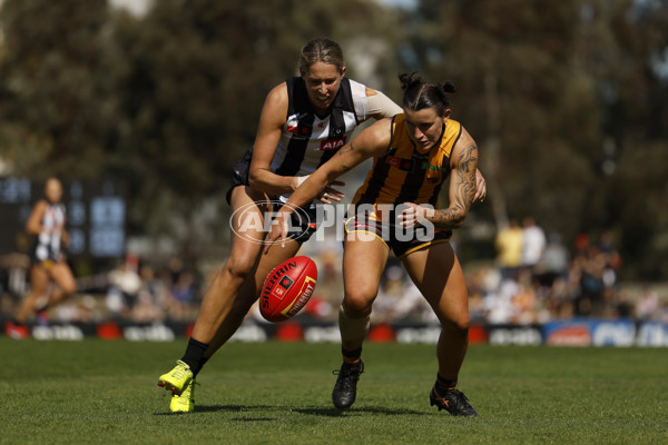 AFLW 2024 Round 02 - Collingwood v Hawthorn - A-53762501