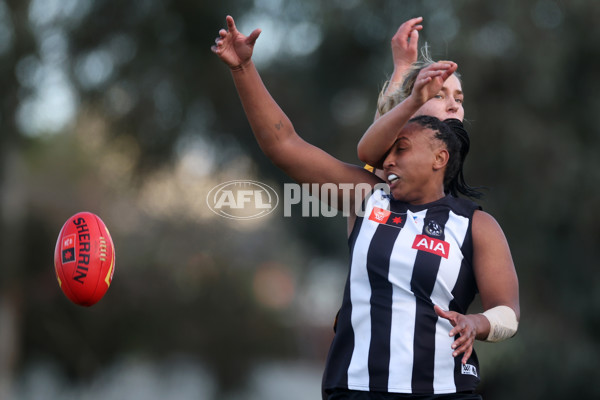 AFLW 2024 Round 02 - Collingwood v Hawthorn - A-53764147