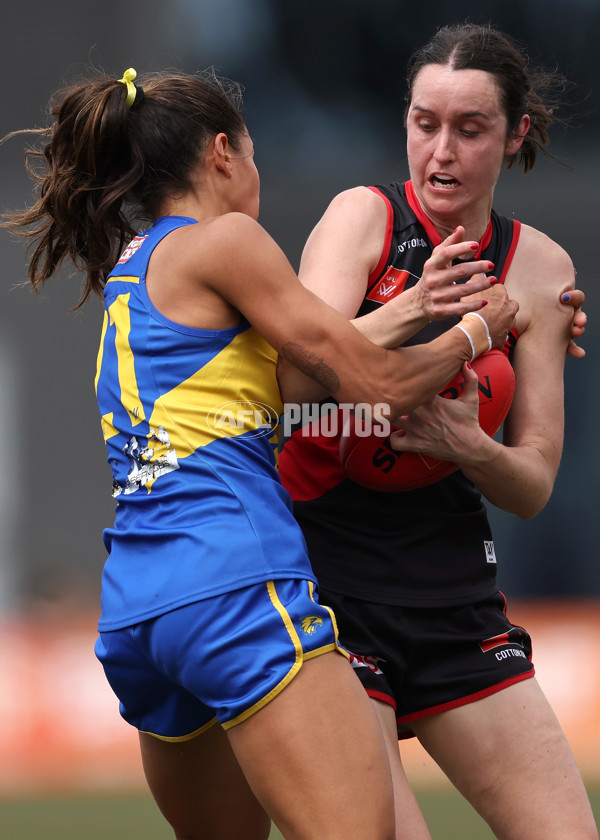 AFLW 2024 Round 02 - West Coast v Essendon - A-53764182