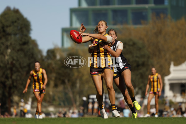 AFLW 2024 Round 02 - Collingwood v Hawthorn - A-53765105