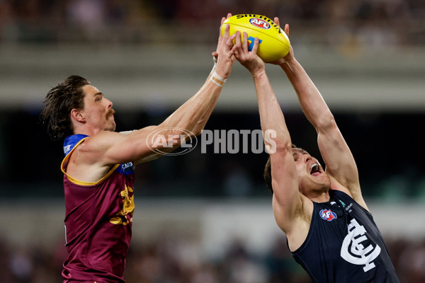 AFL 2024 First Elimination Final - Brisbane v Carlton - A-53775022