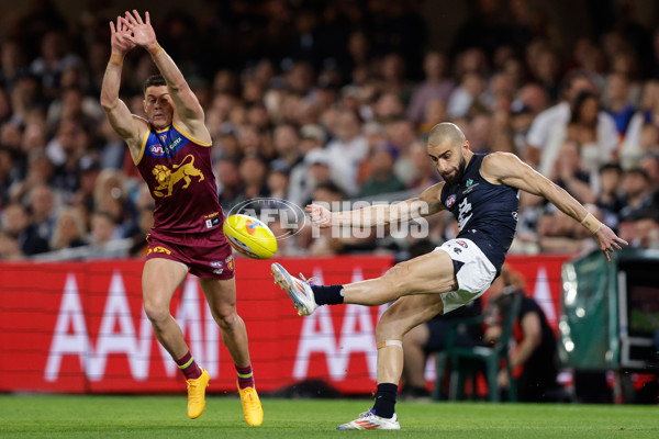 AFL 2024 First Elimination Final - Brisbane v Carlton - A-53775965