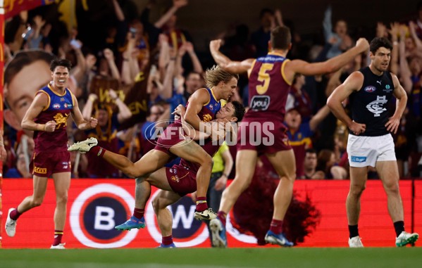 AFL 2024 First Elimination Final - Brisbane v Carlton - A-53776012
