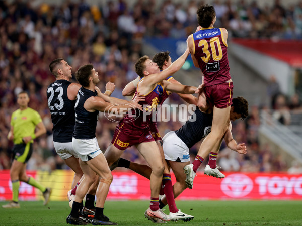 AFL 2024 First Elimination Final - Brisbane v Carlton - A-53778161