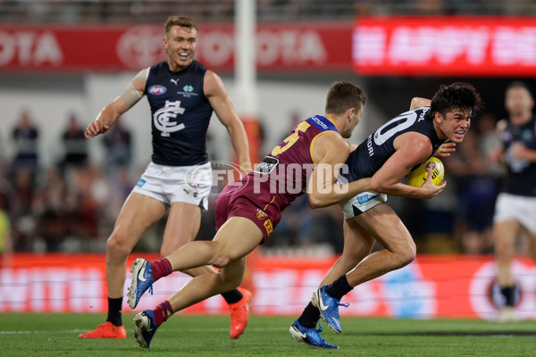 AFL 2024 First Elimination Final - Brisbane v Carlton - A-53778212