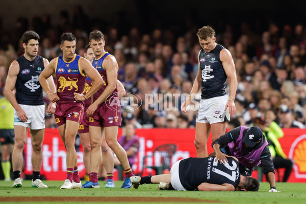 AFL 2024 First Elimination Final - Brisbane v Carlton - A-53780594