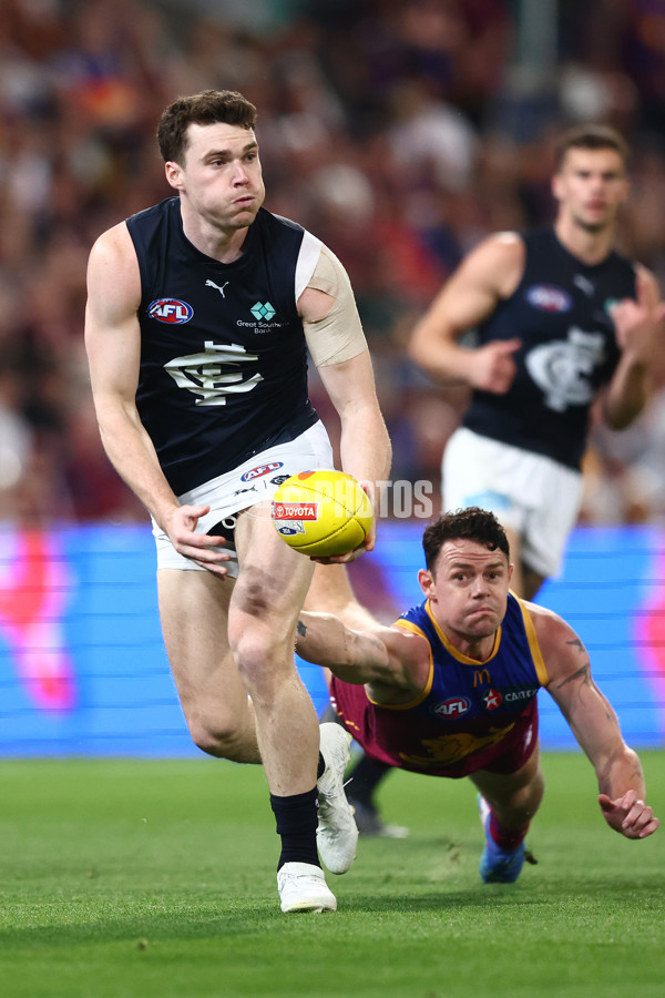 AFL 2024 First Elimination Final - Brisbane v Carlton - A-53780627