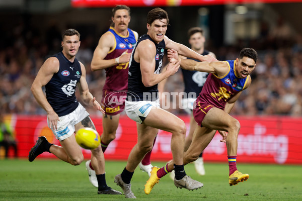 AFL 2024 First Elimination Final - Brisbane v Carlton - A-53783012