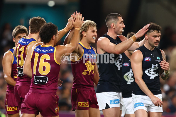 AFL 2024 First Elimination Final - Brisbane v Carlton - A-53783052