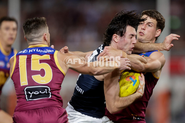 AFL 2024 First Elimination Final - Brisbane v Carlton - A-53784924