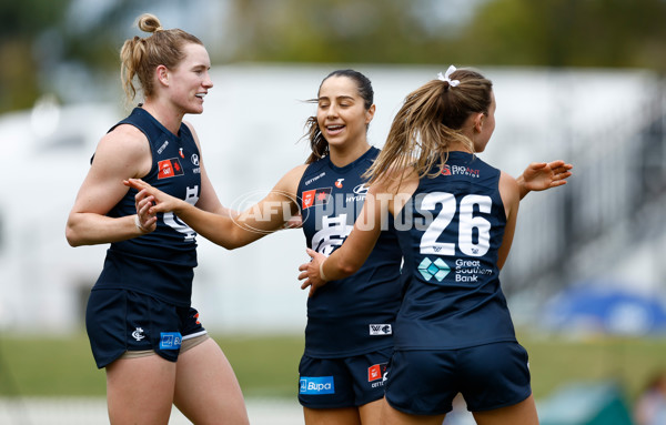 AFLW 2024 Round 02 - Gold Coast v Carlton - A-53793022