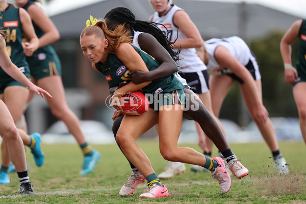 Coates League Girls 2024 Quarter Final - Tasmania Devils v Geelong Falcons - A-53794986