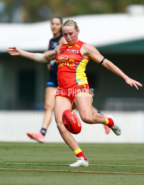 AFLW 2024 Round 02 - Gold Coast v Carlton - A-53795430