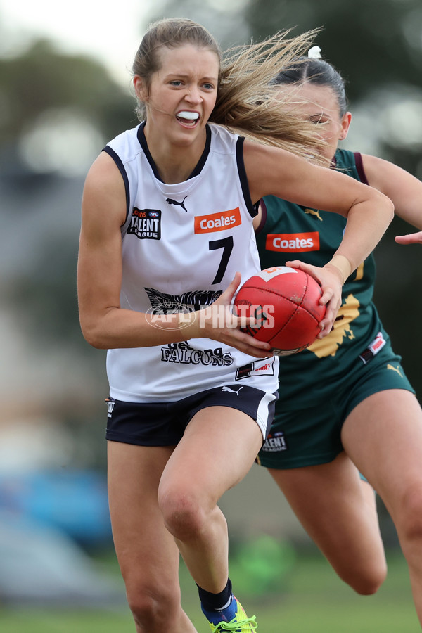 Coates League Girls 2024 Quarter Final - Tasmania Devils v Geelong Falcons - A-53795475