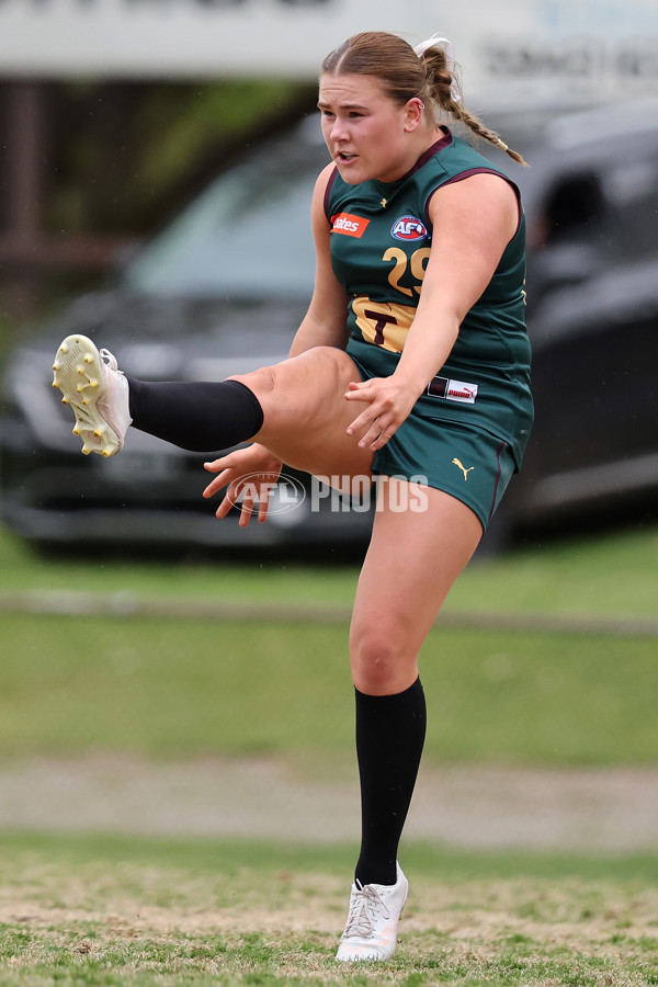 Coates League Girls 2024 Quarter Final - Tasmania Devils v Geelong Falcons - A-53795480