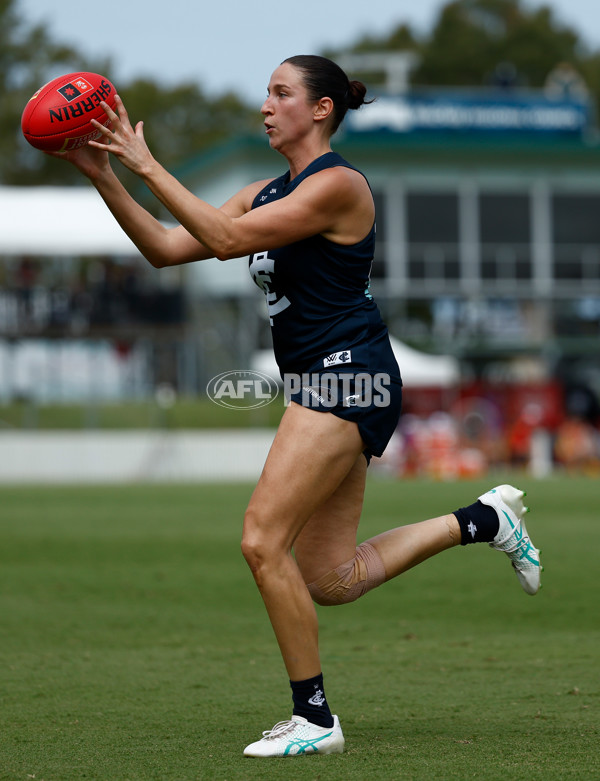 AFLW 2024 Round 02 - Gold Coast v Carlton - A-53795502