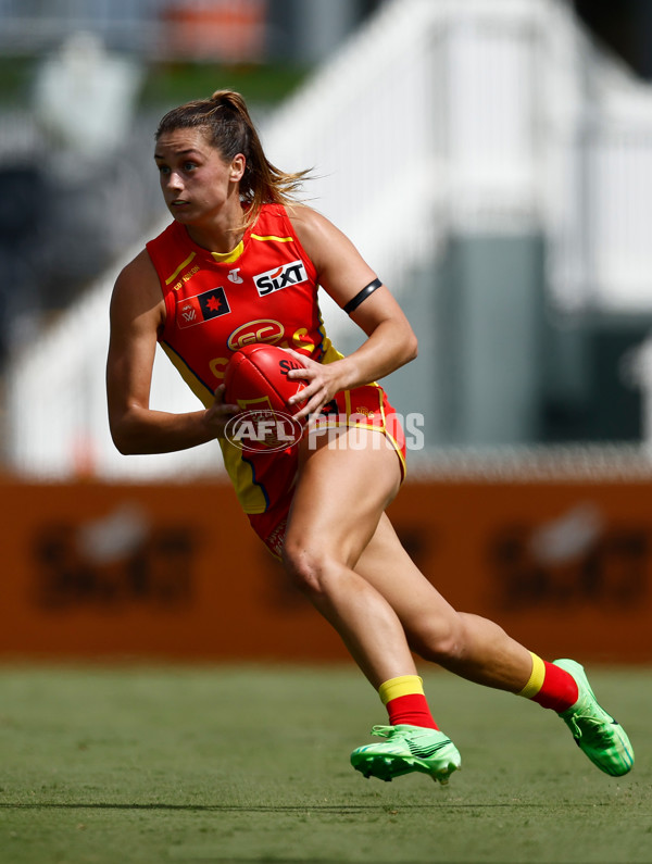 AFLW 2024 Round 02 - Gold Coast v Carlton - A-53795504