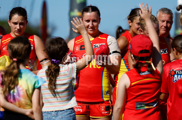 AFLW 2024 Round 02 - Gold Coast v Carlton - A-53797649